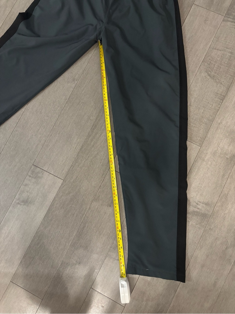 Nike Air Max Track Pants in Charcoal Gray with Black Panels - Picture 7 of 7